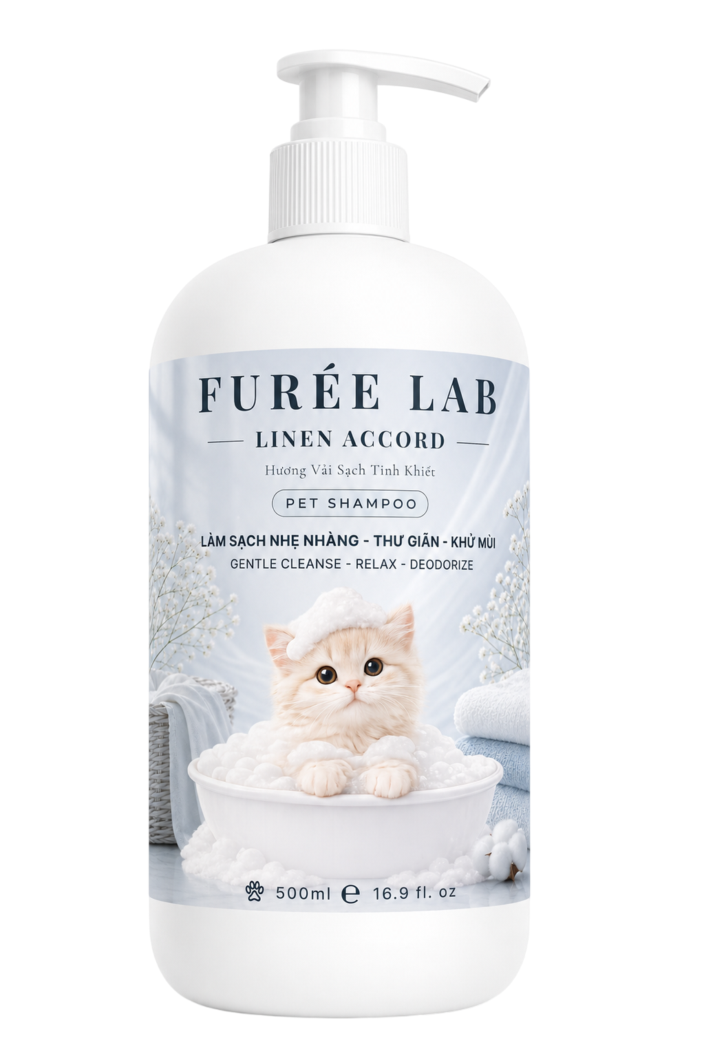 Fureé Lab Pure Linen Pet Shampoo