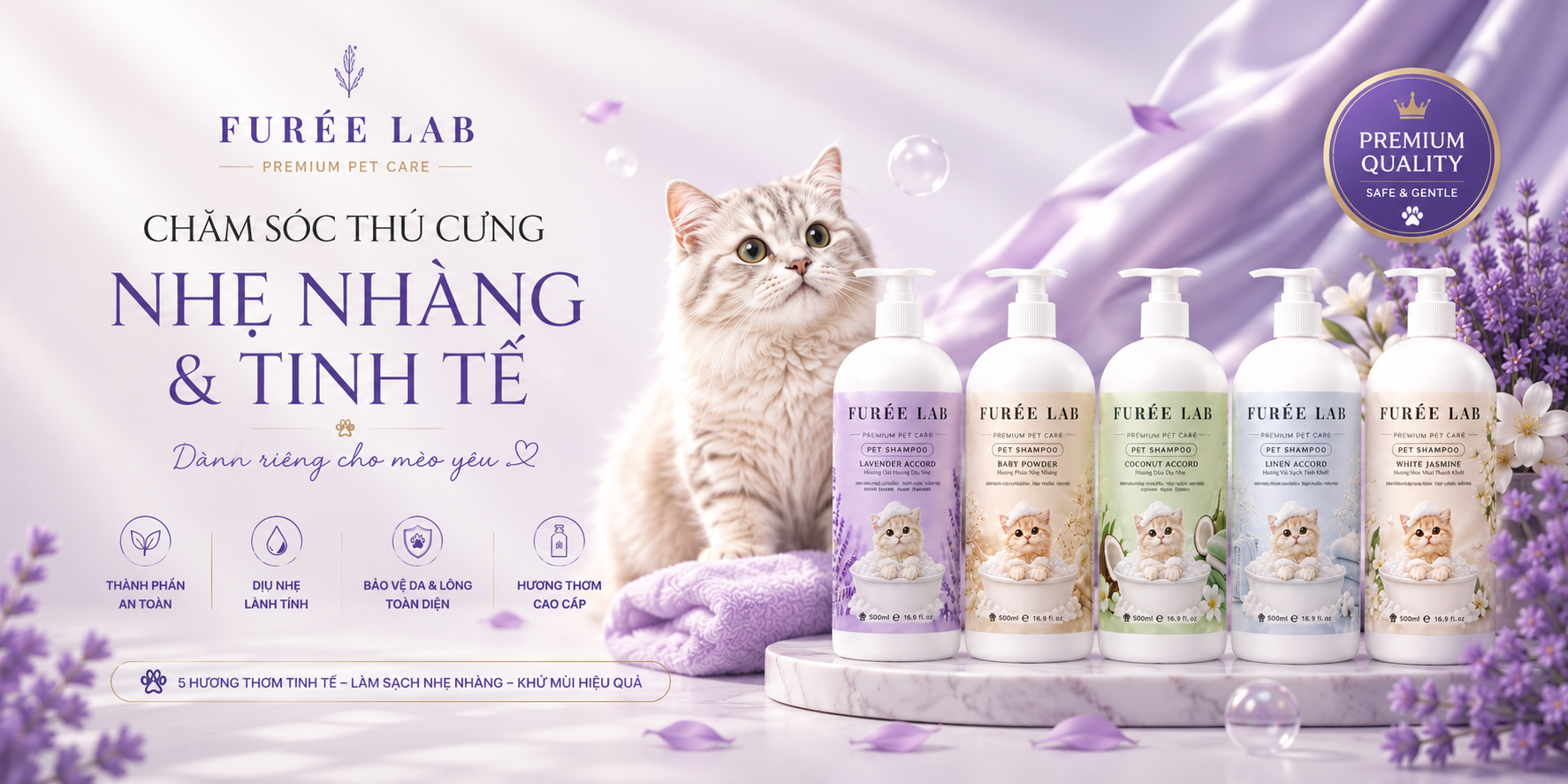 Furée Lab Cat Banner